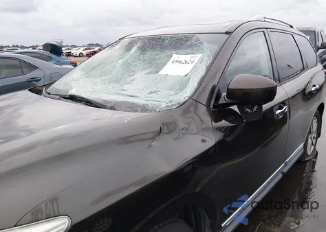 2015 Nissan Pathfinder Sl z USA, uszkodzony, nr VIN 5N1AR2MMXFC719276